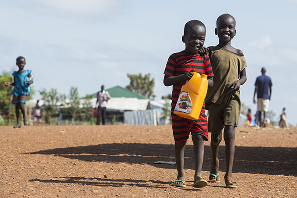 Children at the Protection of Civilians (POC) Site 3 in Juba, which is run by the UN Mission in South Sudan (UNMISS). 01 October 2015 Juba, South Sudan Photo # 648432